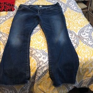 Silver Bootcut Jeans